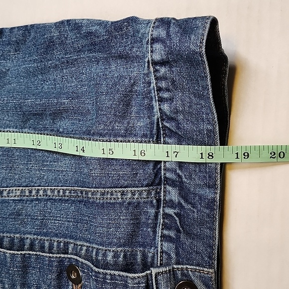 Uniqlo Dark Wash Denim Jacket Size S - Picture 7 of 9